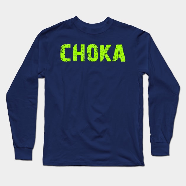 Choka 2 Long Sleeve T-Shirt by Erena Samohai